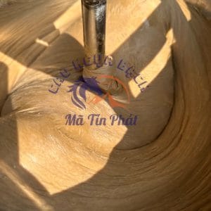 Công đoạn nấu cao ngựa bạch